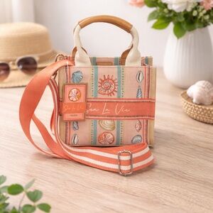 Brighton Sea La Vie Crossbody Mini Tote NWT